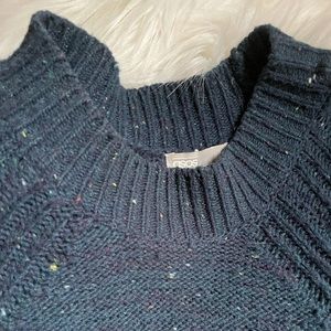 Asos Oversized Blue Pullover Sweater Size 2
